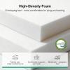 imageNovilla King Size Bed Frame Plush CloudSoft Bed Corduroy Upholstered Platform Bed Frame with Headboard Easy Assembly No Box Spring Needed Modern Soft Bed Frame WhiteBlack