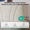 imageNovilla Queen Bed Frame with Drawers Queen Bed Frame with Headboard LED Bed Frame Queen Size Charging Station and Adjustable Headboard Bed Frame Queen Size No Box Spring Needed BeigeWhite Velvet