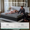 image:imageNovilla 14 Inch Queen Mattress Queen Memory Foam Mattress with AiryFlow Cooling System for Cool Night Pressure Relief Ergonomic Support for Spinal Alignment CertiPURUS Certified Medium FirmGrey
