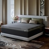 image:imageNovilla 14 Inch Queen Mattress Queen Memory Foam Mattress with AiryFlow Cooling System for Cool Night Pressure Relief Ergonomic Support for Spinal Alignment CertiPURUS Certified Medium FirmGrey