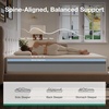 image:imageNovilla Queen Mattress 10 Inch Memory Foam Mattress in a Box with NanoGel Cooling Foam Medium Firm Bed Mattresses for Pressure Relief amp Motion Isolation CertiPURUS CertifiedTwin XL