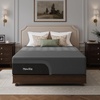 image:imageNovilla AiryFlow Graphene 14 Inch King Size Mattress Cooling Memory Foam  Medium Firm Mattress Thermal Balance Cover 3Zone Lumbar Support Pressure Relief amp Motion Isolation CertiPURUS CertifiedGrey