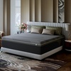 image:imageNovilla 14 Inch Queen Mattress Queen Size Memory Foam Mattress  with AiryFlow Cooling System for Cool Night Pressure Relief Ergonomic Support for Spinal Alignment CertiPURUSMedium FirmGrey