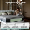 image:imageNovilla 14 Inch Queen Mattress Queen Size Memory Foam Mattress  with AiryFlow Cooling System for Cool Night Pressure Relief Ergonomic Support for Spinal Alignment CertiPURUSMedium FirmGrey