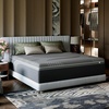 image:imageNovilla 14 Inch Queen Mattress Queen Size Memory Foam Mattress  with AiryFlow Cooling System for Cool Night Pressure Relief Ergonomic Support for Spinal Alignment CertiPURUSMedium FirmGrey