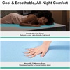 image:imageNovilla Memory Foam 6 Inch Twin Mattress in a Box  NanoGel Memory Foam Cool Night Sleep HighDensity Support Foam Spine Support amp Motion Isolation CertiPURUS CertifiedTwin