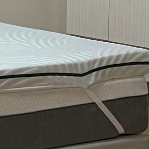 image:imageNovilla 3 Inch Dual Layer Cooling Gel Memory Foam Mattress Topper King SizeWhite